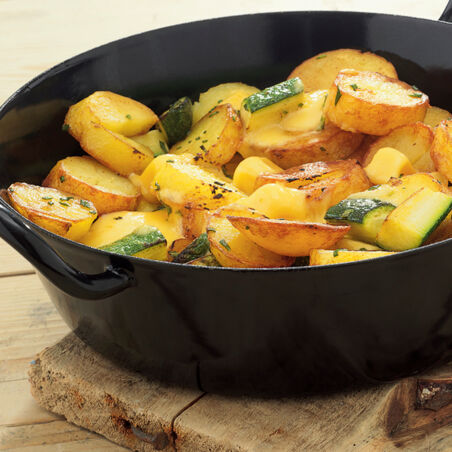 Bratkartoffeln mit Käse Bratkartoffeln mit Käse