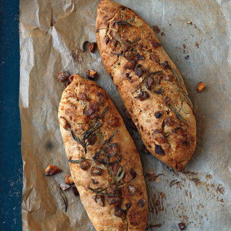 Rustikales Bratkartoffelbrot Rustikales Bratkartoffelbrot