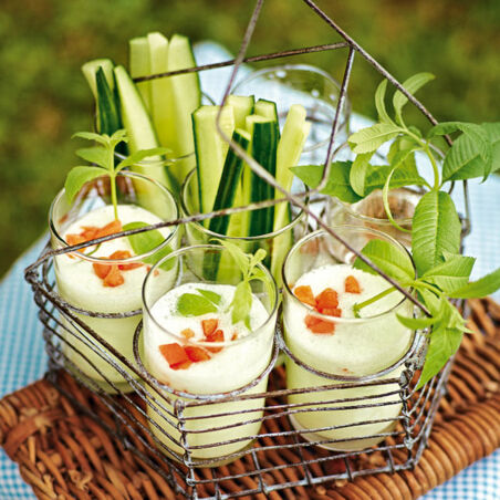 Gurkenlassi mit Aprikosen Gurkenlassi mit Aprikosen