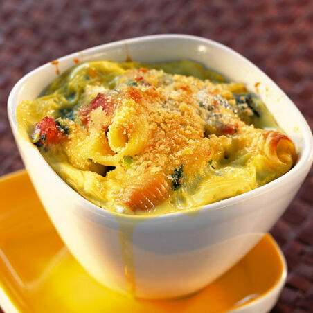 Nudelauflauf mit Guss Nudelauflauf mit Guss