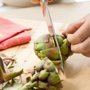 Gebratene Artischocken Gebratene Artischocken