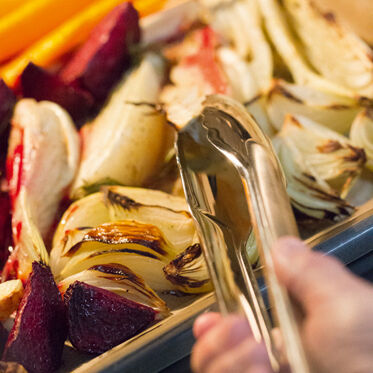 Ofengemüse mit Zitronenöl Ofengemüse mit Zitronenöl