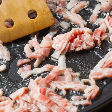 Scholle mit Speck Scholle mit Speck