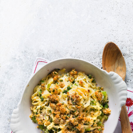 Überbackene Quarkspätzle Überbackene Quarkspätzle