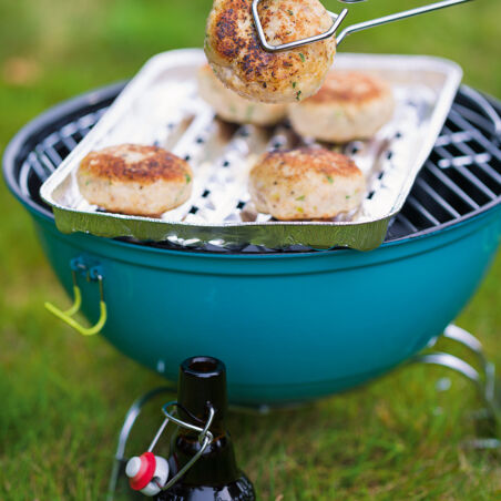 Fisch-Frikadellen mit Koriander Fisch-Frikadellen mit Koriander