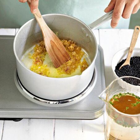 Feldsalat mit Kürbis und Linsenvinaigrette Feldsalat mit Kürbis und Linsenvinaigrette