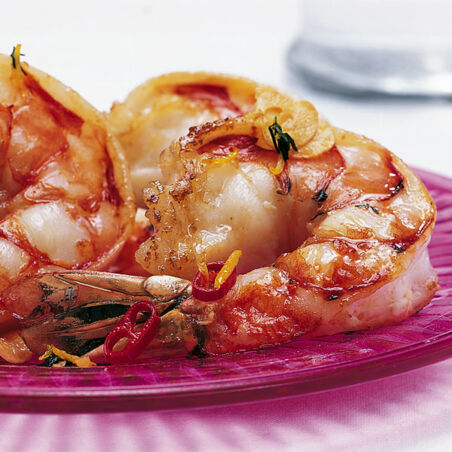 Pikante Knoblauchgarnelen Pikante Knoblauchgarnelen