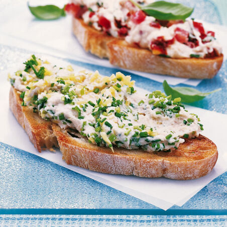 Zweierlei Fischmousse Zweierlei Fischmousse