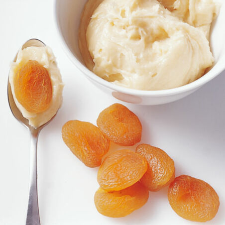 Kaninchen in Rieslingsauce mit Aprikosen-Krapfen Kaninchen in Rieslingsauce mit Aprikosen-Krapfen