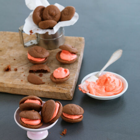 Whoopies mit Tonkacreme Whoopies mit Tonkacreme