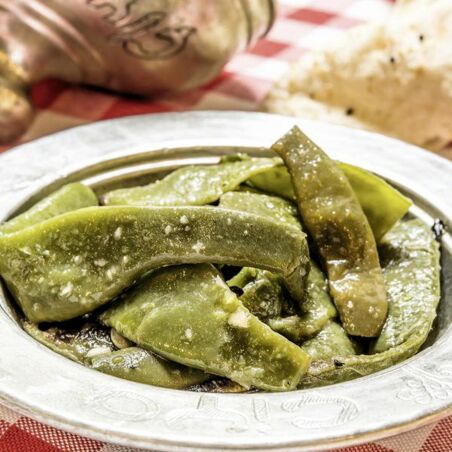 GRÜNE BOHNEN AUS DEM OFEN GRÜNE BOHNEN AUS DEM OFEN