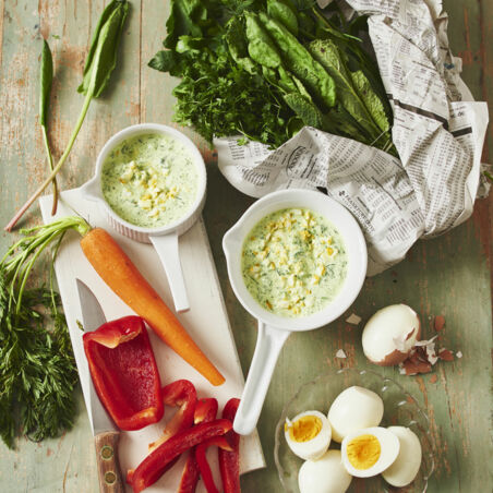 7 Kräuter brauchst Du für die originale Frankfurter grüne Soße Frankfurter grüne Soße