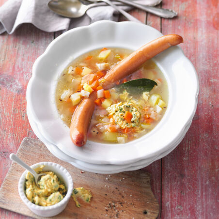 Klassischer Kartoffeleintopf