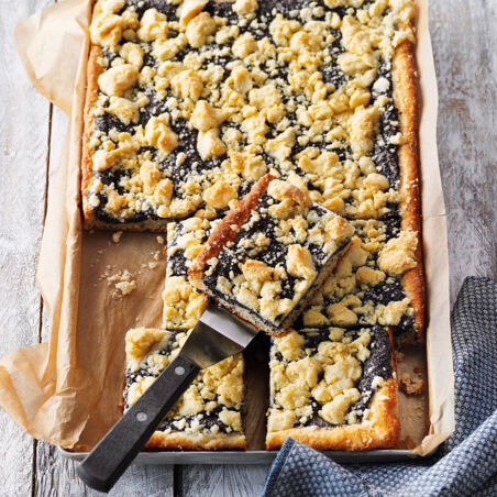 Mohnstreuselkuchen Mohnstreuselkuchen