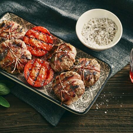 Toskanische Hacksteaks Toskanische Hacksteaks