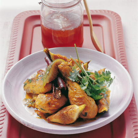 Huhn mit Feigen und Honig Huhn mit Feigen und Honig