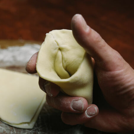 Samosa mit Minzchutney Samosa mit Minzchutney