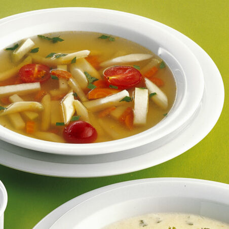 Minestrone mit Spargel Minestrone mit Spargel