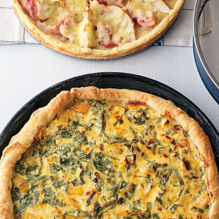 Schinken-Bärlauch-Quiche Schinken-Bärlauch-Quiche
