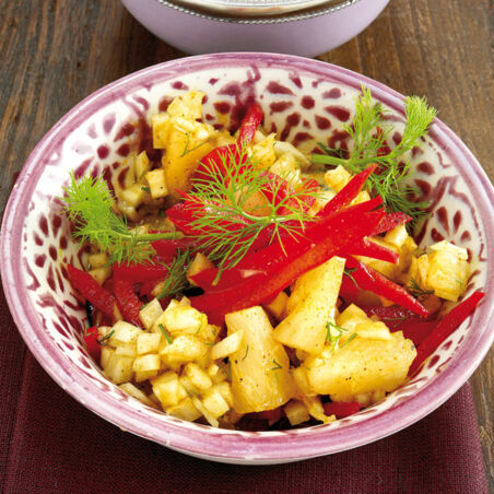 Paprika-Fenchel-Salat