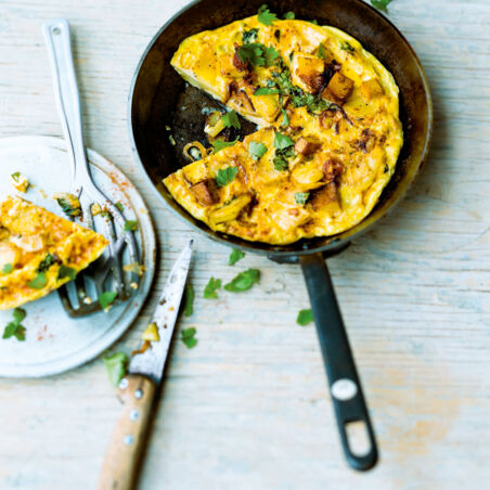 Rauchige Steckrüben-Tortilla Rauchige Steckrüben-Tortilla