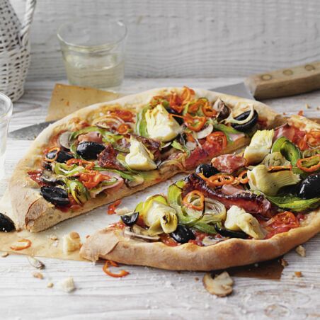 Pizza Quattro Stagioni Pizza Quattro Stagioni