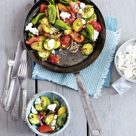 Kartoffel-Gemüse-Pfanne Kartoffel-Gemüse-Pfanne