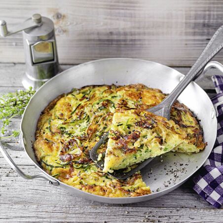 Zucchini-Frittata Zucchini-Frittata