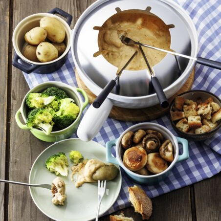 Cashew-Fondue-Käse Cashew-Fondue-Käse