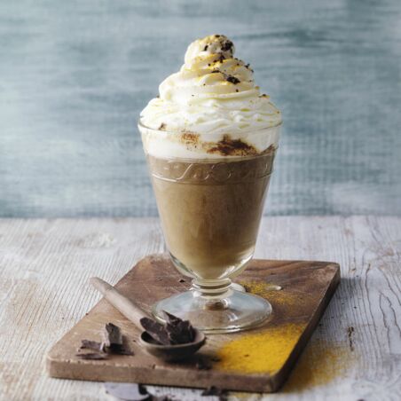 Heiße Kurkuma-Schokolade Heiße Kurkuma-Schokolade