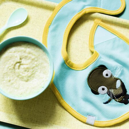 Lachs-Buchweizen-Fenchel-Brei Lachs-Buchweizen-Fenchel-Brei