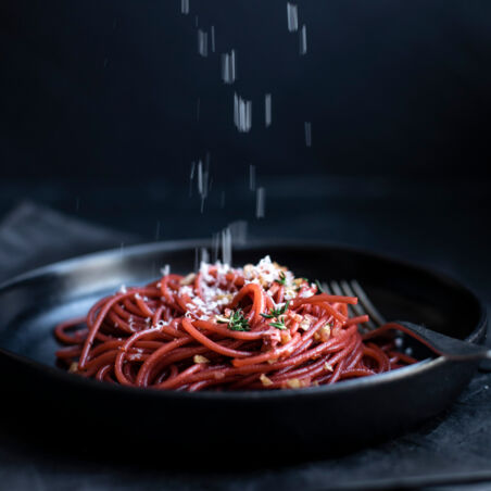 Rotweinnudeln Rotweinnudeln