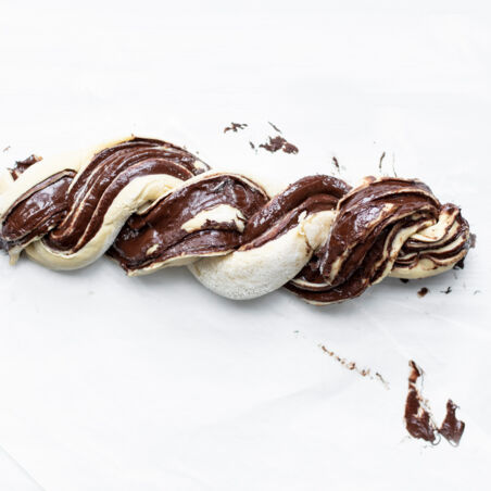 Schokoladen Babka Step 4 Schokoladen Babka Step 4