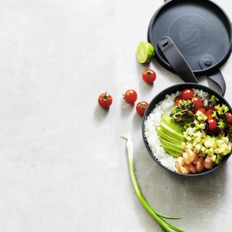 Reis-Bowl mit Ananassalsa Reis-Bowl mit Ananassalsa