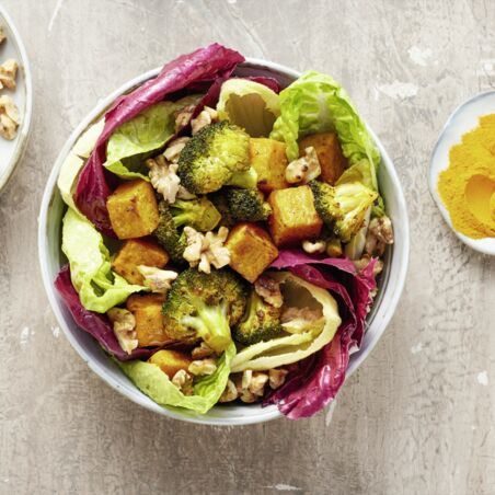 Brokkoli Kurkuma Bowl Brokkoli Kurkuma Bowl