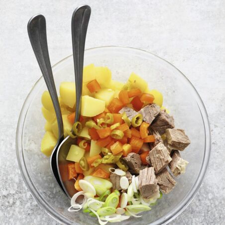 Kartoffel-Rindfleisch-Salat Kartoffel-Rindfleisch-Salat