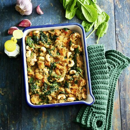Süßkartoffelauflauf mit Quinoa Süßkartoffelauflauf mit Quinoa