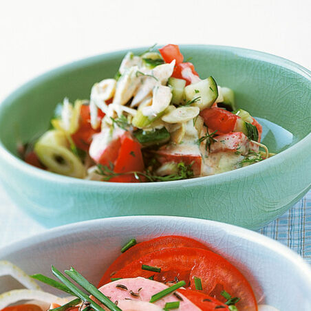 Tomaten-Gurken-Salat Tomaten-Gurken-Salat