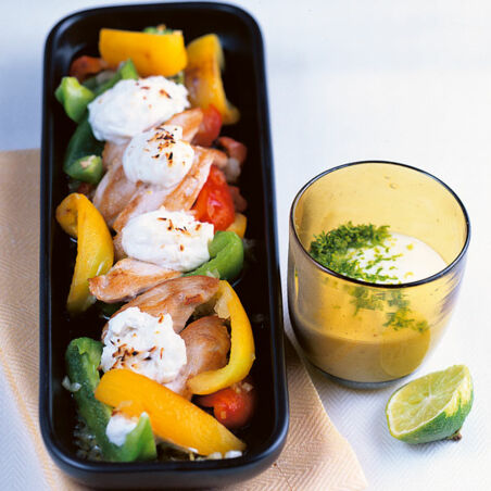 Kokos-Hähnchen-Auflauf Kokos-Hähnchen-Auflauf