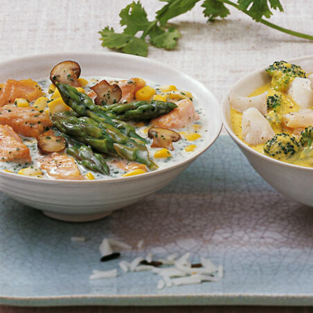 Lachsfrikassee Lachsfrikassee