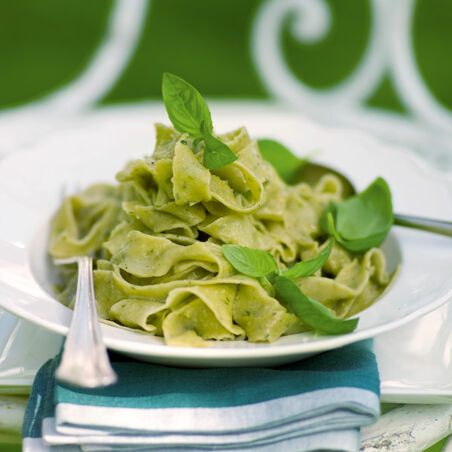 Basilikumnudeln Basilikumnudeln