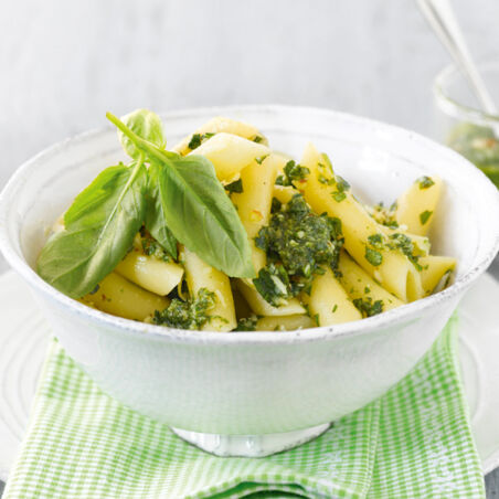 Penne mit Pesto Penne mit Pesto