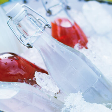 Zitrus-Minze-Sirup ‒ säuerlich und aromastark Zitrus-Minze-Sirup ‒ säuerlich und aromastark