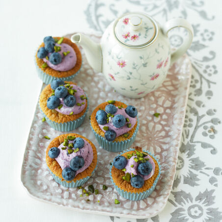 Pistazien-Cupcakes mit Mascarpone Pistazien-Cupcakes mit Mascarpone