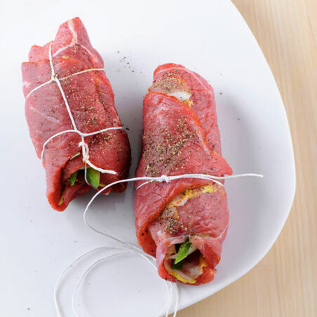 Rinderrouladen mit Balsamicosauce Rinderrouladen mit Balsamicosauce