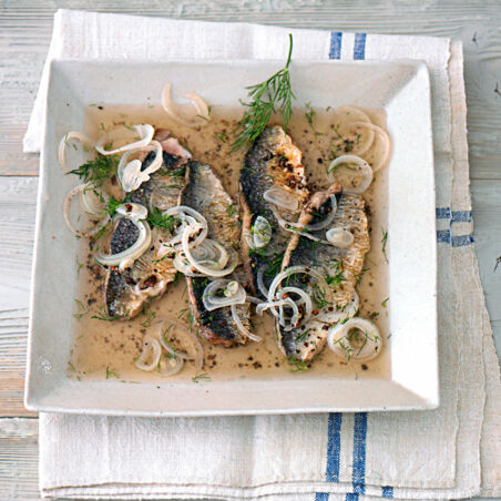 Eingelegte Bratheringe Eingelegte Bratheringe