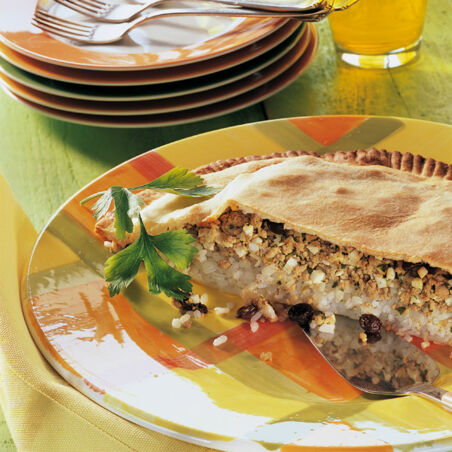 Fleischpastete nach Tatarenart Fleischpastete nach Tatarenart