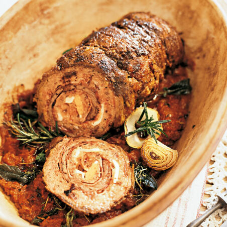 Italienischer gefüllter Rollbraten Italienischer gefüllter Rollbraten