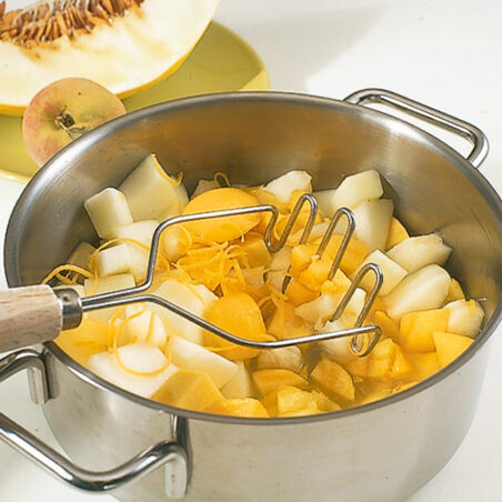 Melonen-Pfirsich-Marmelade Melonen-Pfirsich-Marmelade