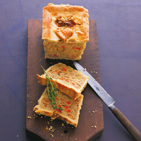 Gemüse-Steinpilz-Pastete Gemüse-Steinpilz-Pastete